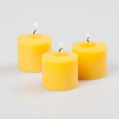 Richland Votive Candles Yellow Lemon Meringue Scented 10 Hour Set Of 144
