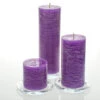 Richland Rustic Pillar Candle 3" X "3, 3" X 6" & 3"x 9" Lavender Set Of 36