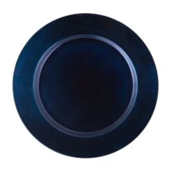 Richland Plain Charger Plate 13" Royal Blue Set Of 12
