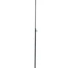 Adjustable Black Iron Shepherds Hook 34"-55"