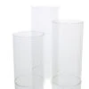 Richland 5" Glass Chimney Candle Shade 8", 10", 12" Set Of 3