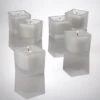 Eastland Square Votive Candle Holder Frosted Set Of 72