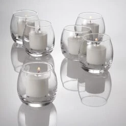 Eastland Petite Hurricane Votive Candle Holder Set Of 72