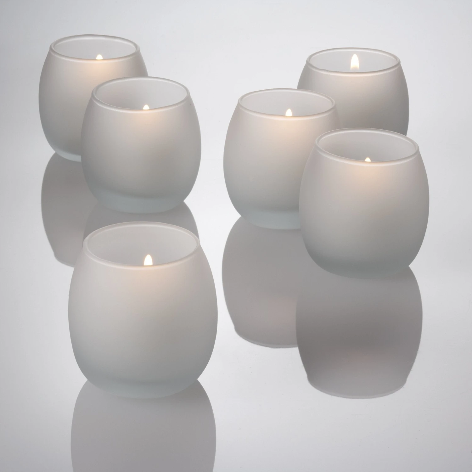 Eastland Petite Hurricane Votive Candle Holder Frosted Set Of 144 1 Eastland Petite Hurricane Votive Candle Holder Frosted Set Of 144