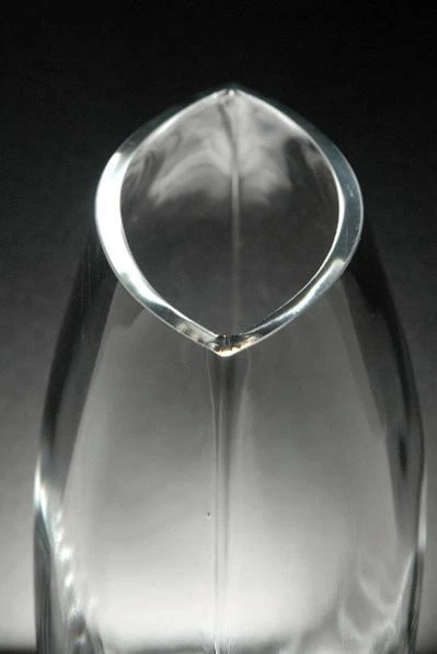 Round Glass Vase 10in 3 Round Glass Vase 10in - Image 3