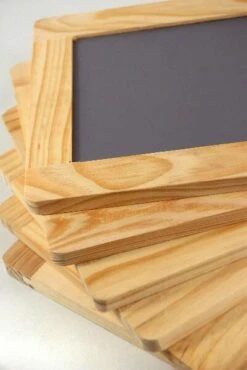Mini Wood Framed Chalkboards 4x6 (Pack Of 6)