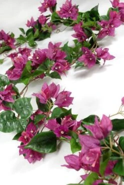 Faux Bougainvillea Garland 72"