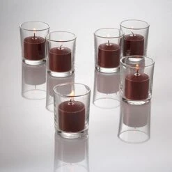 Richland Votive Candles Unscented Brown 10 Hour Set Of 72 -Candle Glow Deals Store c3 1