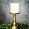 Athena Gold Candleholder 9.5in