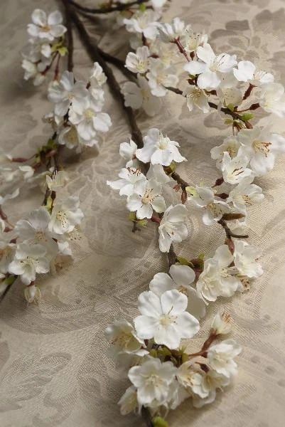 Cherry Blossom Branch 42in White Flower 2 Cherry Blossom Branch 42in White Flower - Image 2