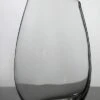 Slanted Rim Glass Vase 10in