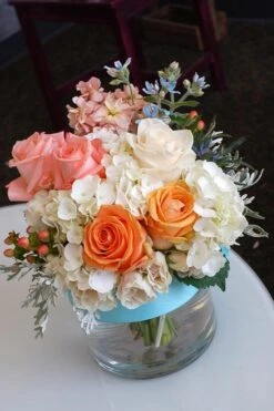 Glass Cylinder Vase 9" X 10" -Candle Glow Deals Store clear glass weighted 10x9 cylinder vase 8