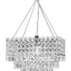 Crystal Chandelier Square 11.5x9