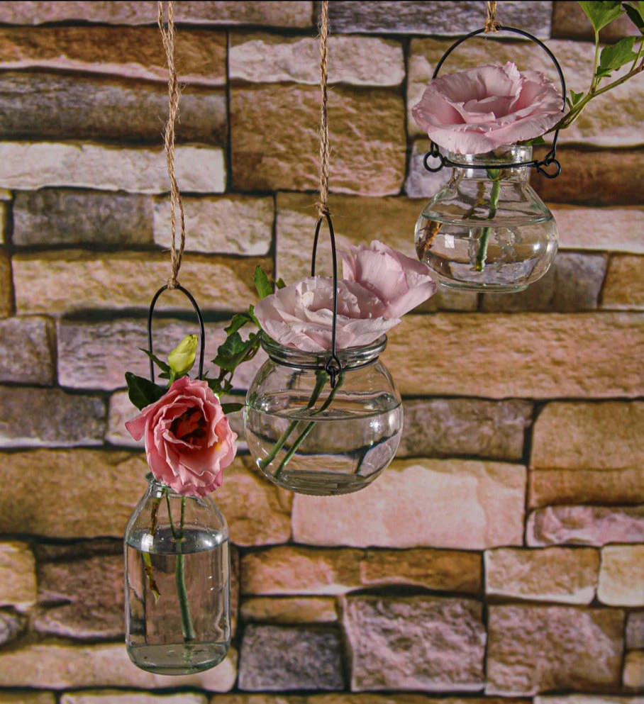 Richland Bubble Hanging Glass Vase Set Of 48 4 Richland Bubble Hanging Glass Vase Set Of 48 - Image 4