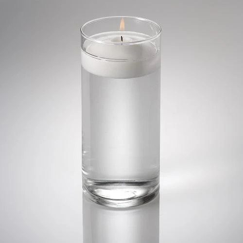 Eastland Cylinder Floating Candle Holder 3.25"x7.5" Set Of 12 2 Eastland Cylinder Floating Candle Holder 3.25"x7.5" Set Of 12 - Image 2