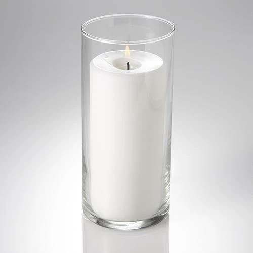 Eastland Cylinder Pillar Candle Holder 3.25"x7.5" Set Of 12 2 Eastland Cylinder Pillar Candle Holder 3.25"x7.5" Set Of 12 - Image 2