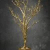 Potted Gold Faux Manzanita Tree 4 Ft
