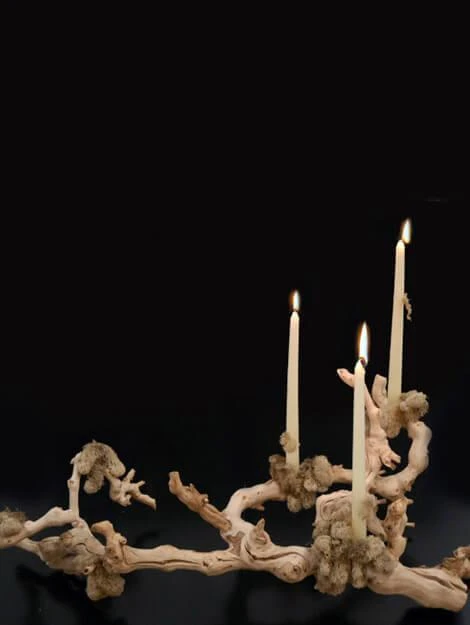 Natural Grapewood Branch 24" Sandblasted 1 Natural Grapewood Branch 24" Sandblasted