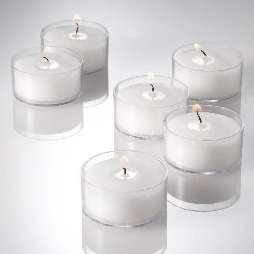 Richland Clear Cup Tealight Candles White Citronella Scented Set Of 500 1 Richland Clear Cup Tealight Candles White Citronella Scented Set Of 500