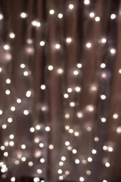 Light Curtain LED 3 X 6ft Warm White -Candle Glow Deals Store light curtain led 3 x 6ft warm white 1