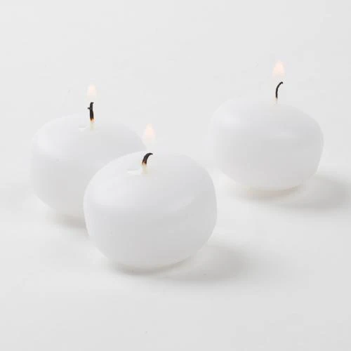 Richland Floating Candles 1.5" White Set Of 480 1 Richland Floating Candles 1.5" White Set Of 480