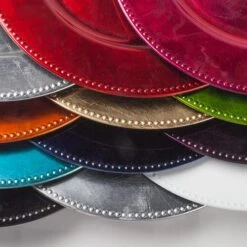 Richland Beaded Charger Plate 13" Sample Pack Set Of 12