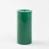 Richland Pillar Candles 3"x6" Dark Green Set Of 12