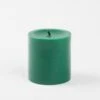 Richland Pillar Candles 3"x3" Dark Green Set Of 12