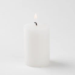 Richland Pillar Candle 2"x3" White Set Of 40