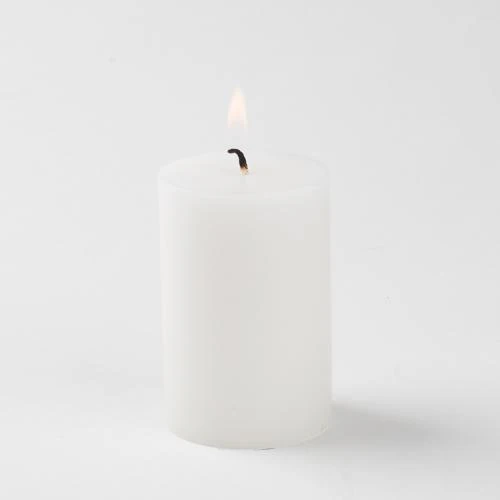 Richland Pillar Candle 2"x3" White Set Of 40 1 Richland Pillar Candle 2"x3" White Set Of 40
