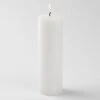 Richland Pillar Candle 2"x6" White Set Of 10