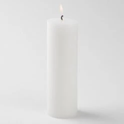 Richland Pillar Candle 2"x6" White Set Of 20