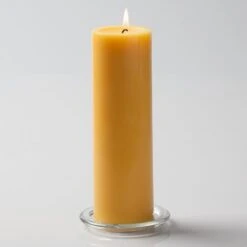 Richland Pillar Candles 3"x9" Yellow Set Of 6