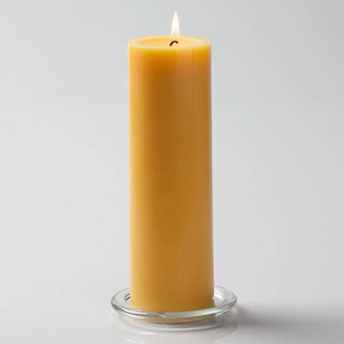 Richland Pillar Candles 3"x9" Yellow Set Of 6 1 Richland Pillar Candles 3"x9" Yellow Set Of 6