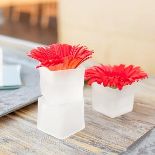 Eastland Square Votive Candle Holder Frosted Set Of 144 2 Eastland Square Votive Candle Holder Frosted Set Of 144 - Image 2