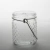 Eastland 5.1" Hanging Dotted Glass Jar With Handle Set Of 6