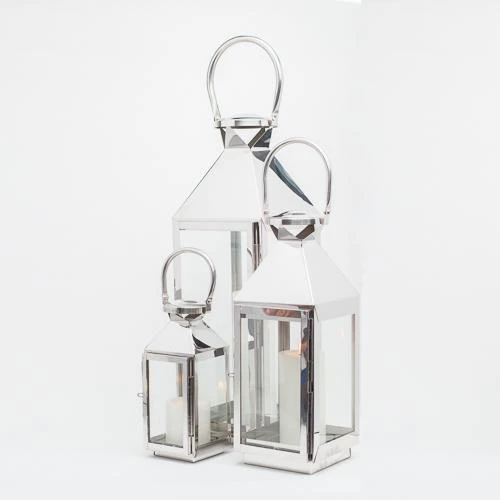 Richland Stainless Steel Revere Lantern – Medium 4 Richland Stainless Steel Revere Lantern – Medium - Image 4