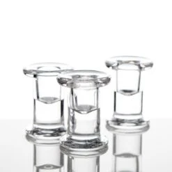 Richland Simple Glass Taper Candle Holder Set Of 6