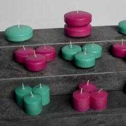 Richland Votive Candles Unscented Hot Pink 10 Hour Set Of 72 6 Richland Votive Candles Unscented Hot Pink 10 Hour Set Of 72 -Candle Glow Deals Store mg 8211 5