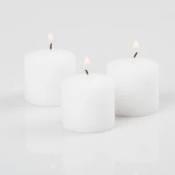 Richland Votive Candles White Fresh Laundry Scented 10 Hour Set Of 144
