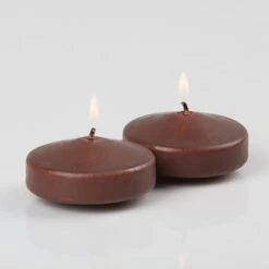 Richland Floating Candles 3" Brown Set Of 96