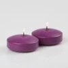 Richland Floating Candles 3" Purple Set Of 12