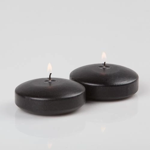 Richland Floating Candles 3" Black Set Of 96 1 Richland Floating Candles 3" Black Set Of 96