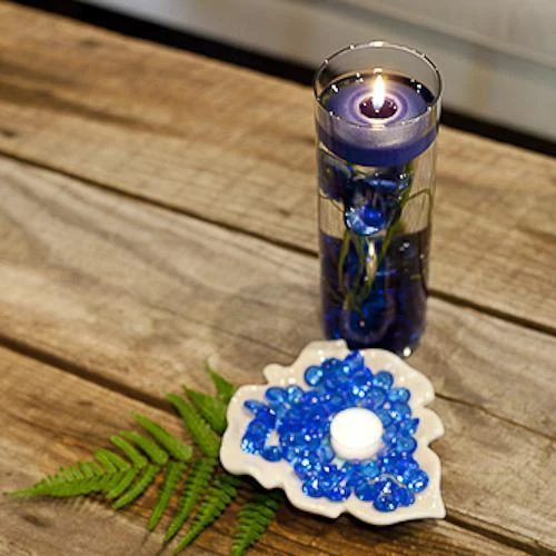 Richland Floating Candles 3" Navy Blue Set Of 96 2 Richland Floating Candles 3" Navy Blue Set Of 96 - Image 2