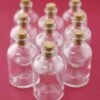Mini Glass Bottles With Cork 30ml 3in (Pack Of 10)