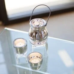 Eastland Flowerpot Votive Holder Mirrored Set Of 12 -Candle Glow Deals Store mirroredflowerpot