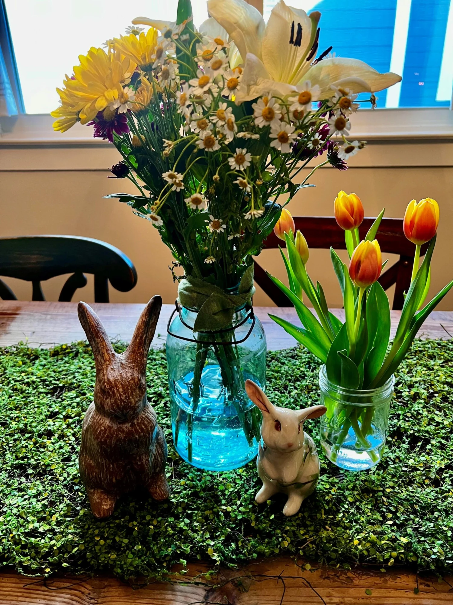 Faux Moss Leaf And Twig Mat 16x36 3 Faux Moss Leaf And Twig Mat 16x36 - Image 3