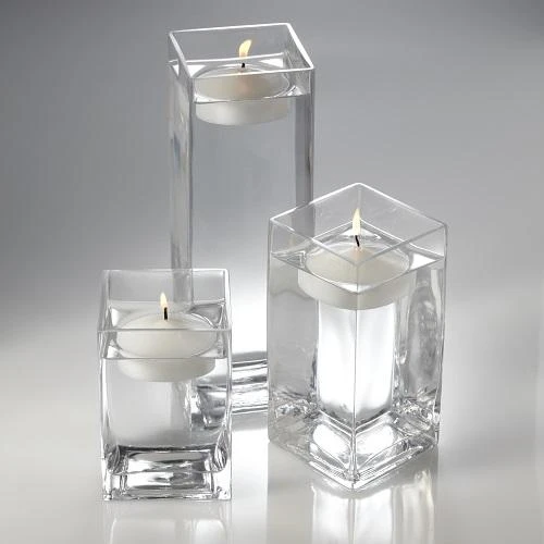 Eastland Square Vases 6", 8" & 12" Set Of 18 3 Eastland Square Vases 6", 8" & 12" Set Of 18 - Image 3
