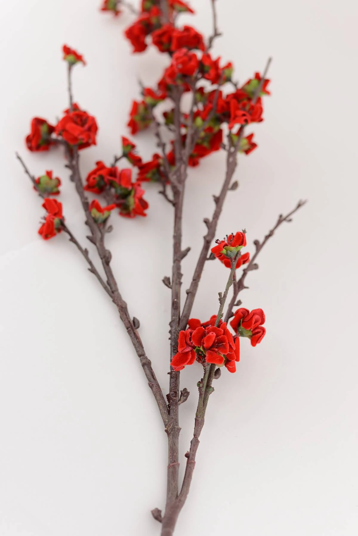 Plum Blossom Spray Red 41in 1 Plum Blossom Spray Red 41in