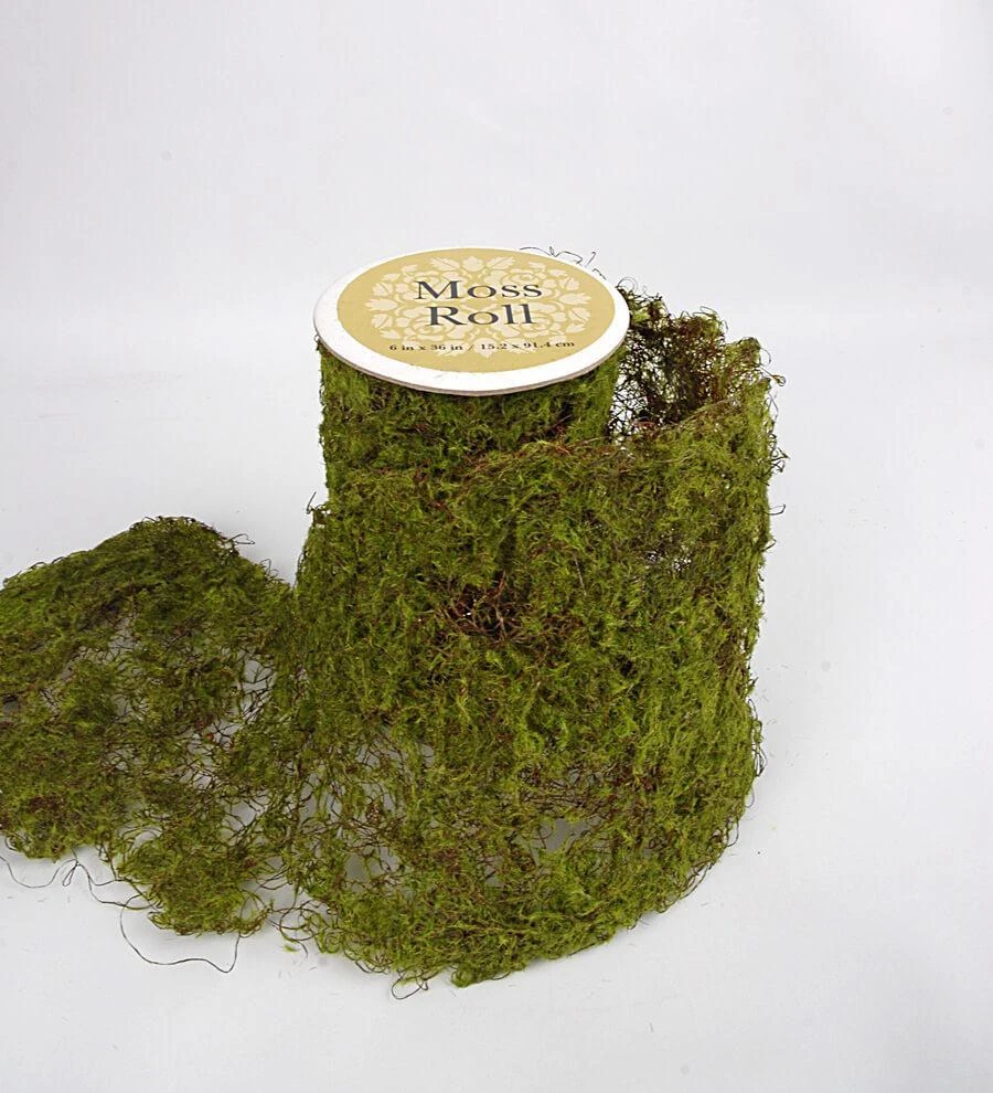 Sheet Moss Roll Artificial 6in X 36in 2 Sheet Moss Roll Artificial 6in X 36in - Image 2